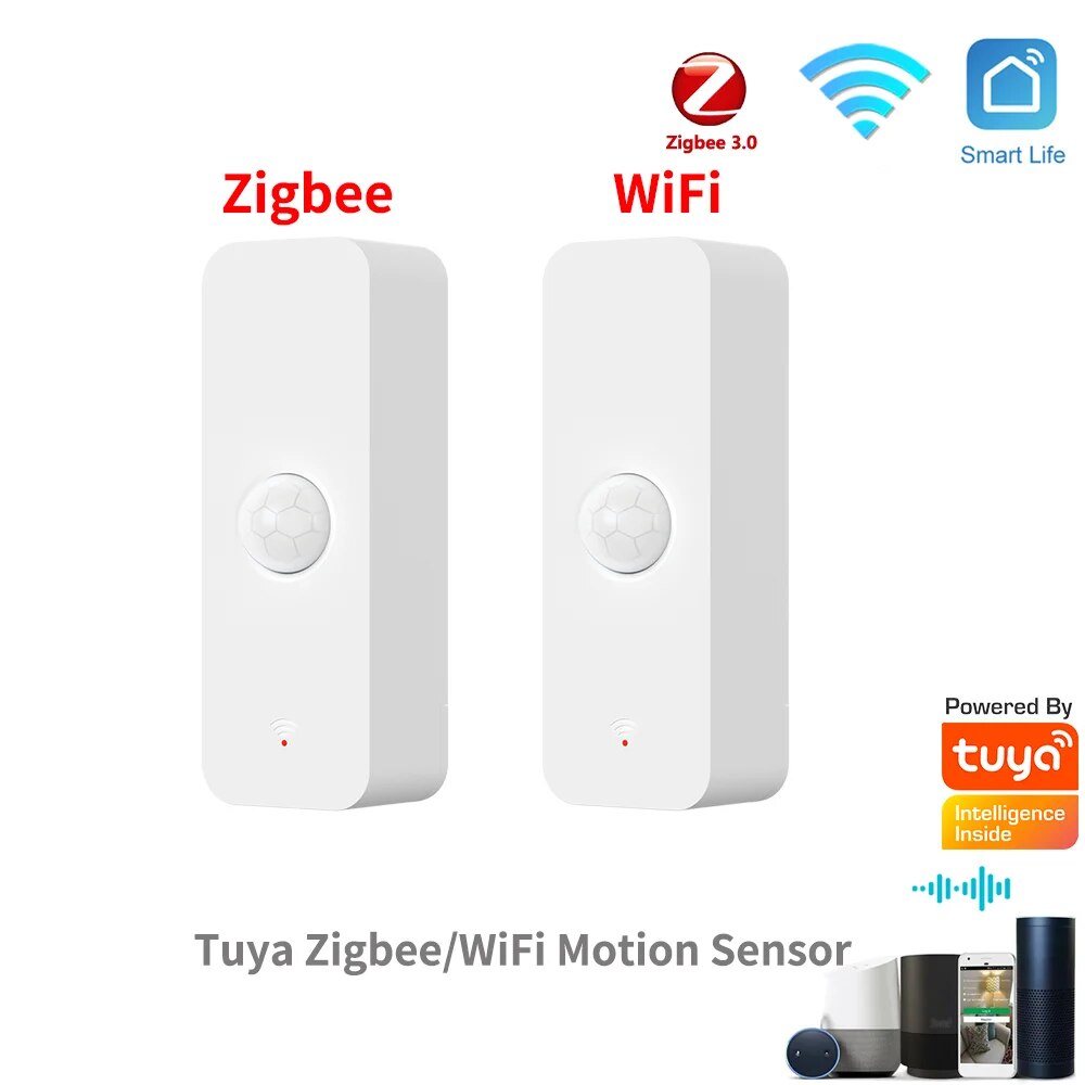 Smart Home Security - Tuya WiFi Zigbee PIR Motion Sensor