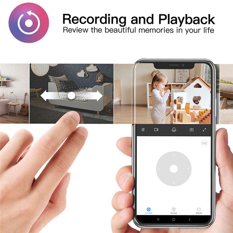 Security Ip Camera - Essential Indoor Wifi Tuya Camera, Baby