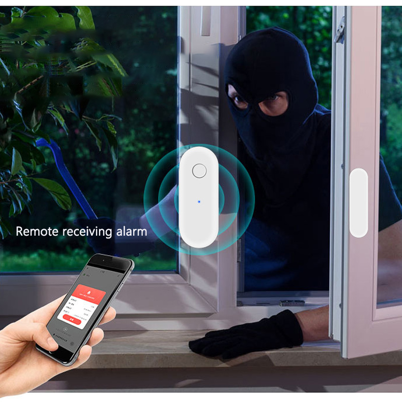 Door Window Sensor - Remote Receiving Alarm Wi-Fi Intelligent Door