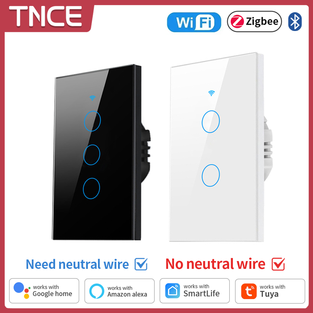 Smart Light Switch - TNCE Tuya WiFi/Zigbee Smart Light Switch,