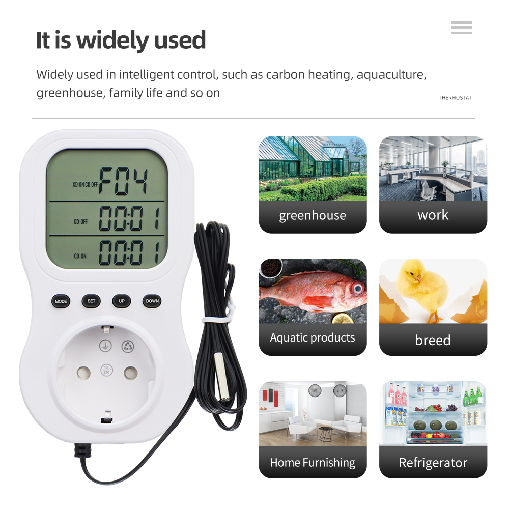 Smart Thermostat LCD Digital T - Wifi Thermostat ulasan dan harga