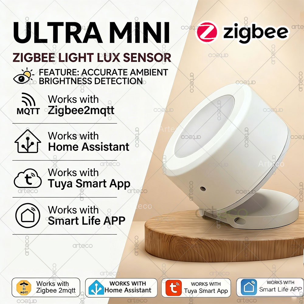Ultra Mini Zigbee Light Sensor - Smart Home News ulasan dan harga