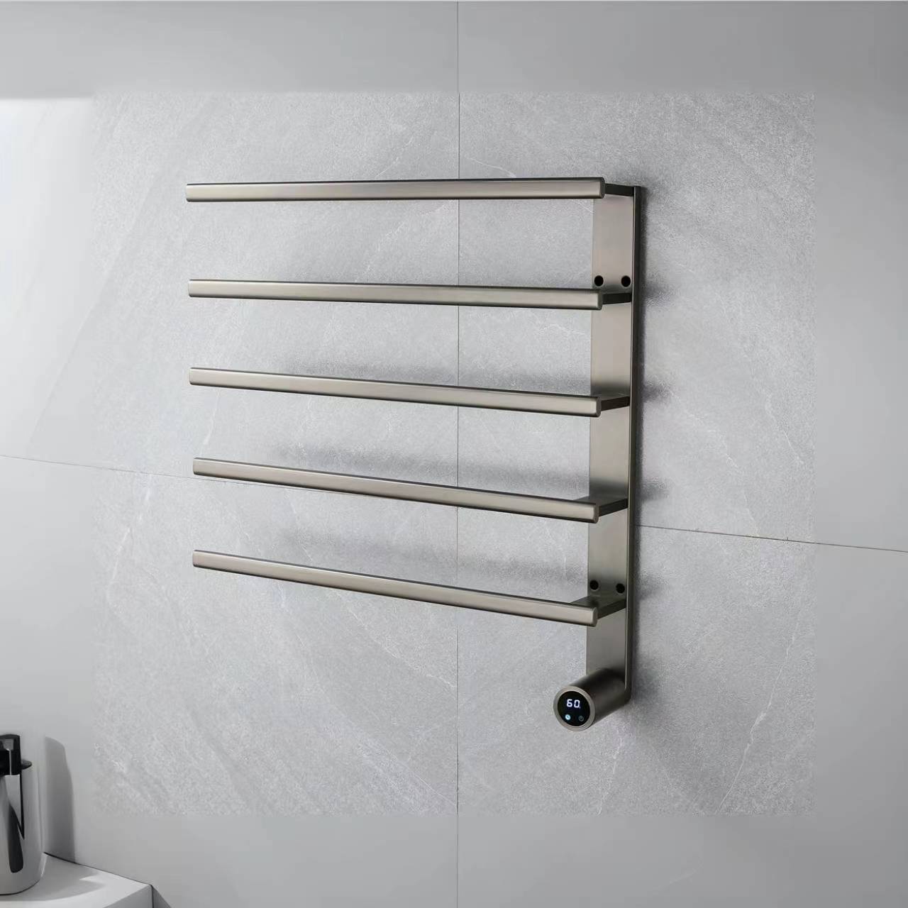 Smart Heated Towel Rack, Brush - Smart Home Hotel ulasan dan harga