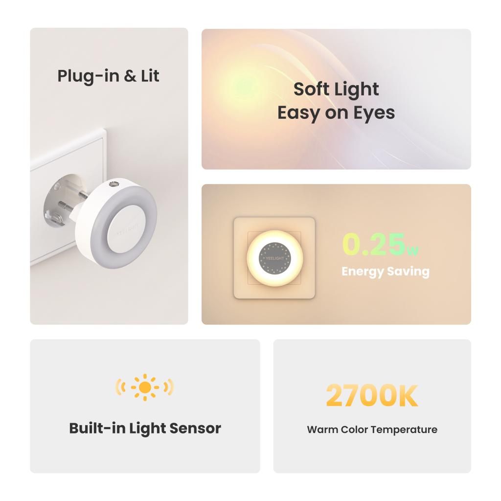 Yeelight Plug-in Light Sensor  - Smart Home Yeelight ulasan dan harga