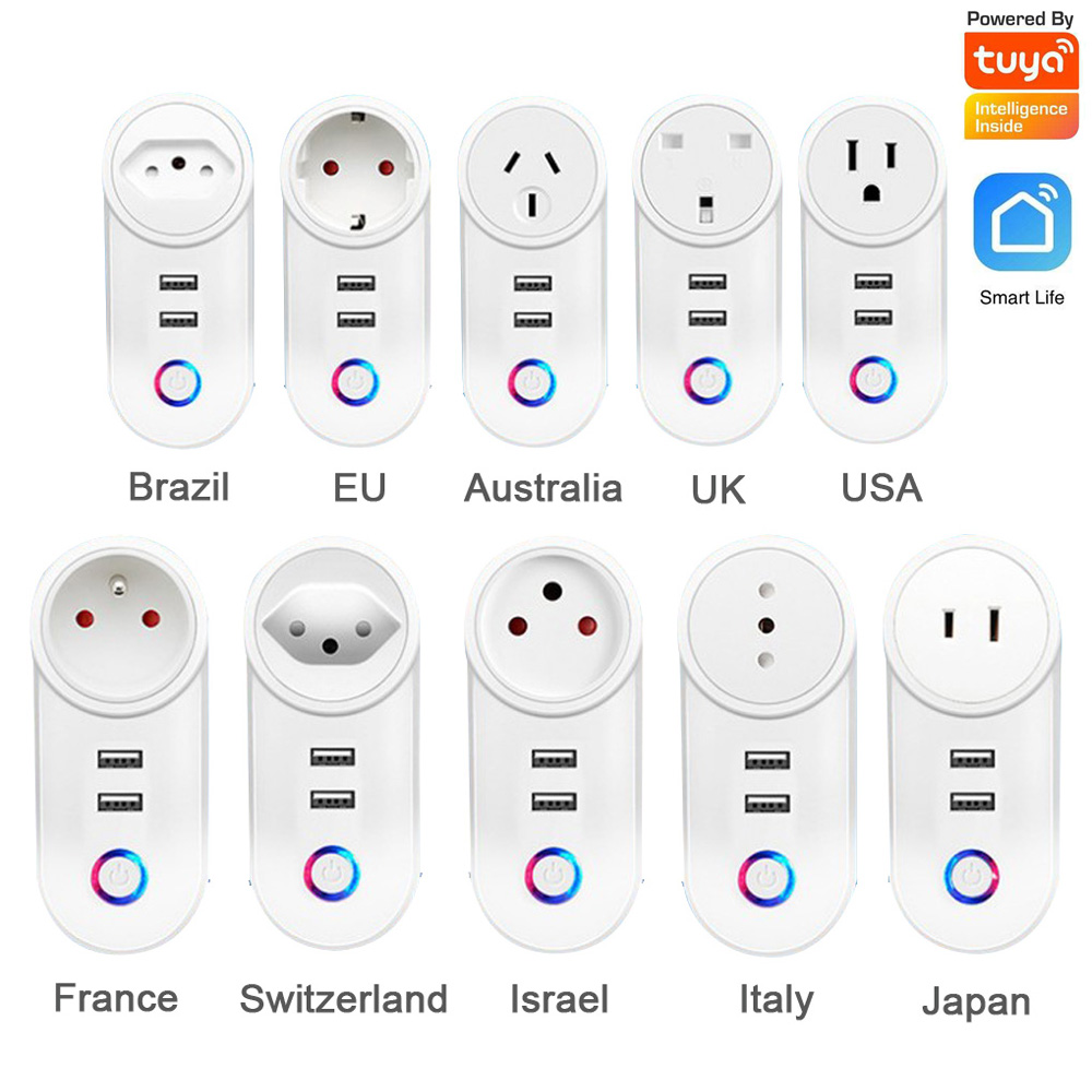1Pcs 2.4G WIFI Power Plug With - Smart Home Energy Management ulasan dan harga