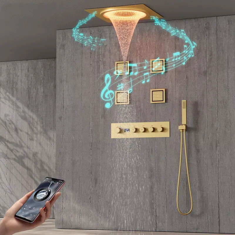 Smart LED Shower Set Bathroom  - Smart Home Hotel ulasan dan harga
