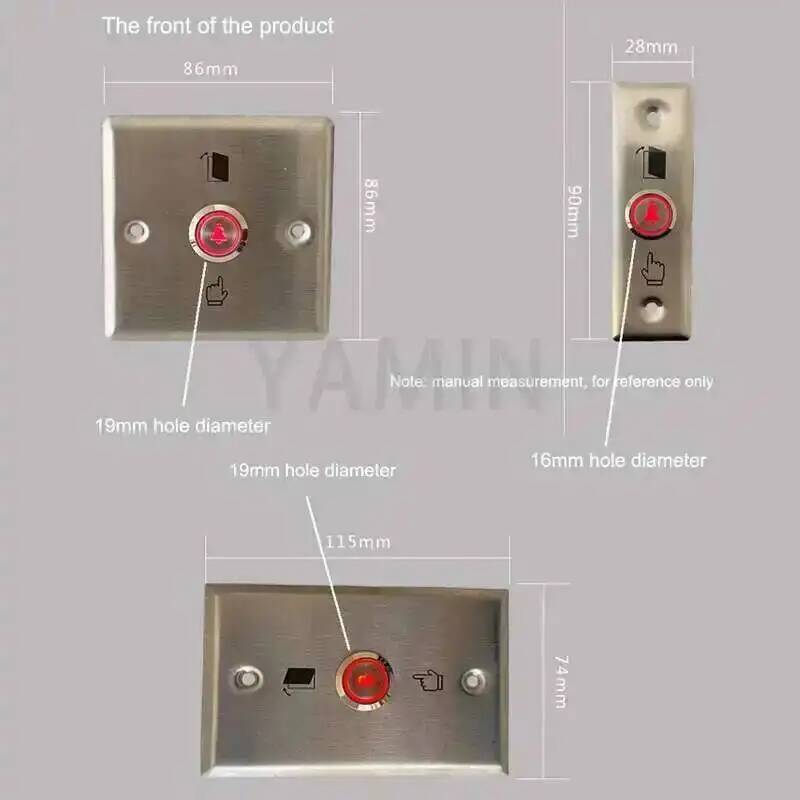16/19mm Door Bell Momentary Re - Smart Light Switch ulasan dan harga