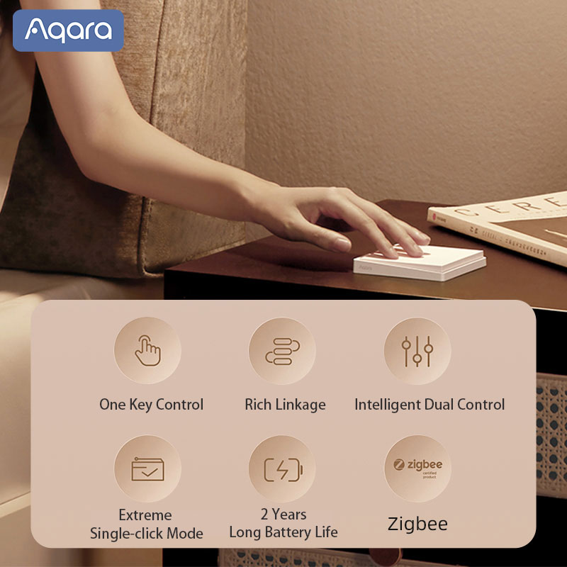 Original Aqara Smart Wall Swit - Smart Home Yeelight ulasan dan harga
