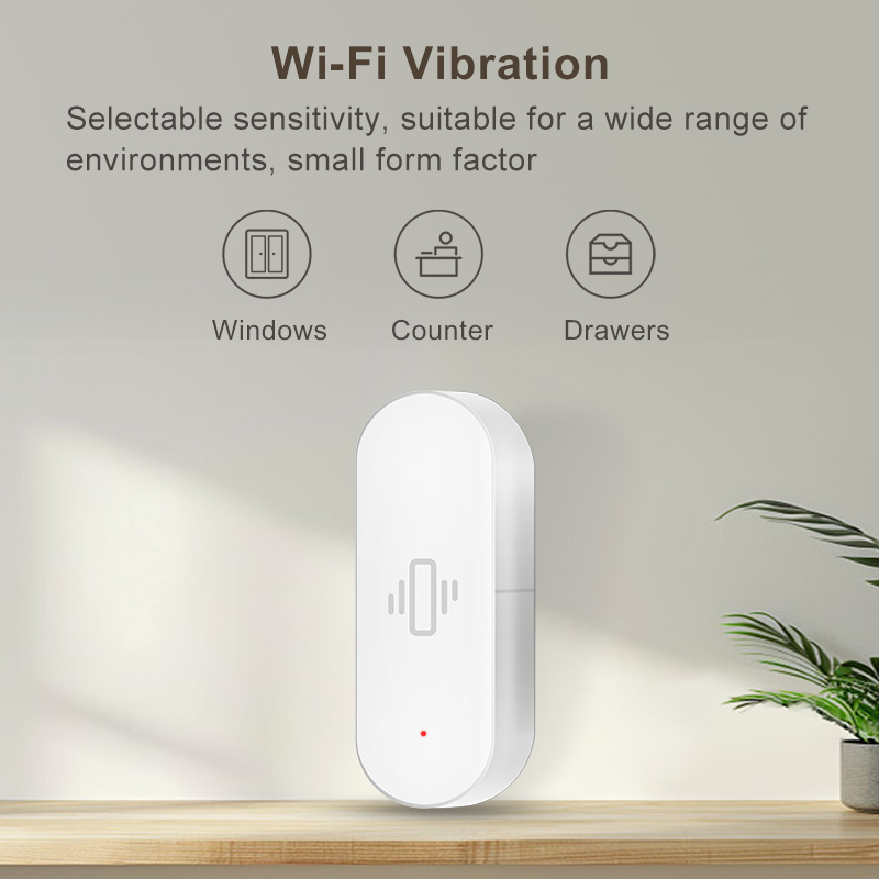Tuya WiFi Vibration Sensor, Se - Smart Home Web ulasan dan harga
