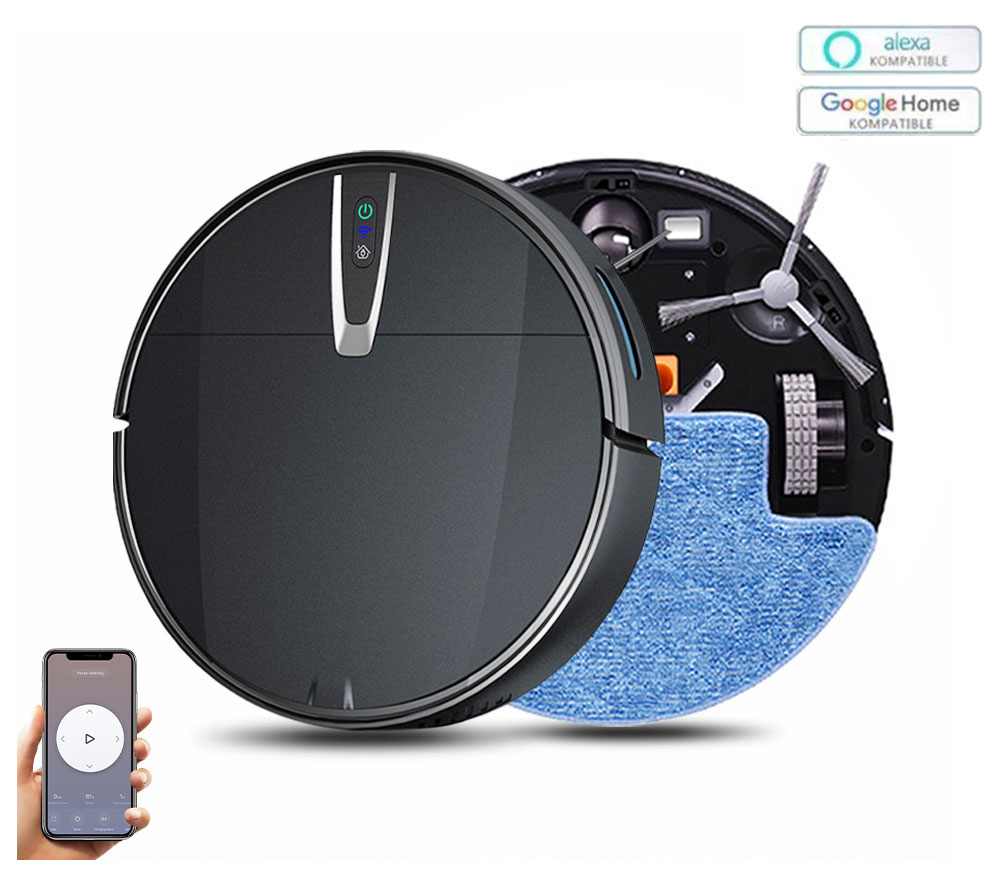Robot Vacuum Smart Mop Cleaner - Smart Home Floor Plan ulasan dan harga