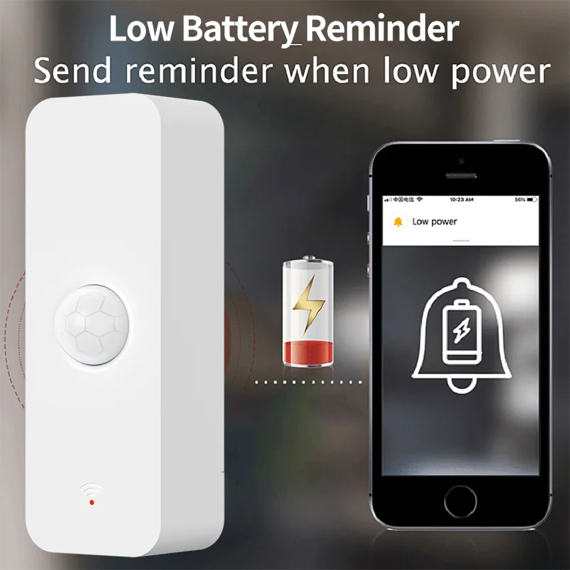 Tuya WiFi Zigbee PIR Motion Se - Smart Home Security ulasan dan harga