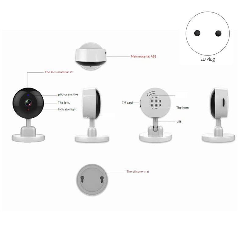Essential Indoor Wifi Tuya Cam - Security Ip Camera ulasan dan harga