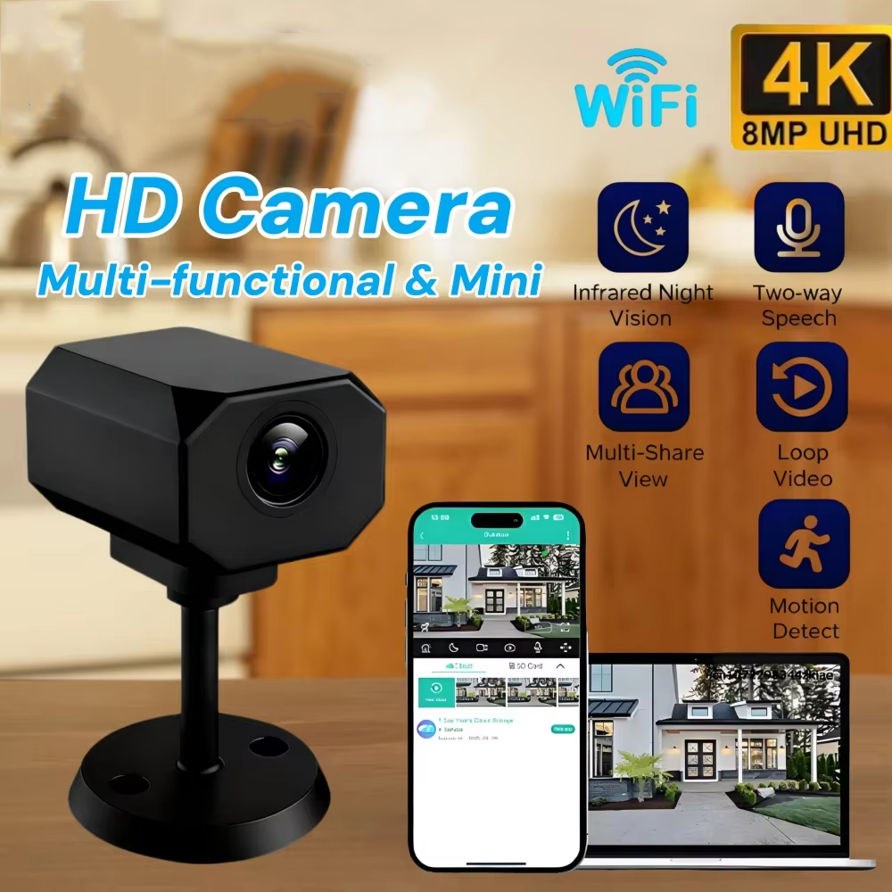 4K HD WiFi Security Camera for - Security Ip Camera ulasan dan harga