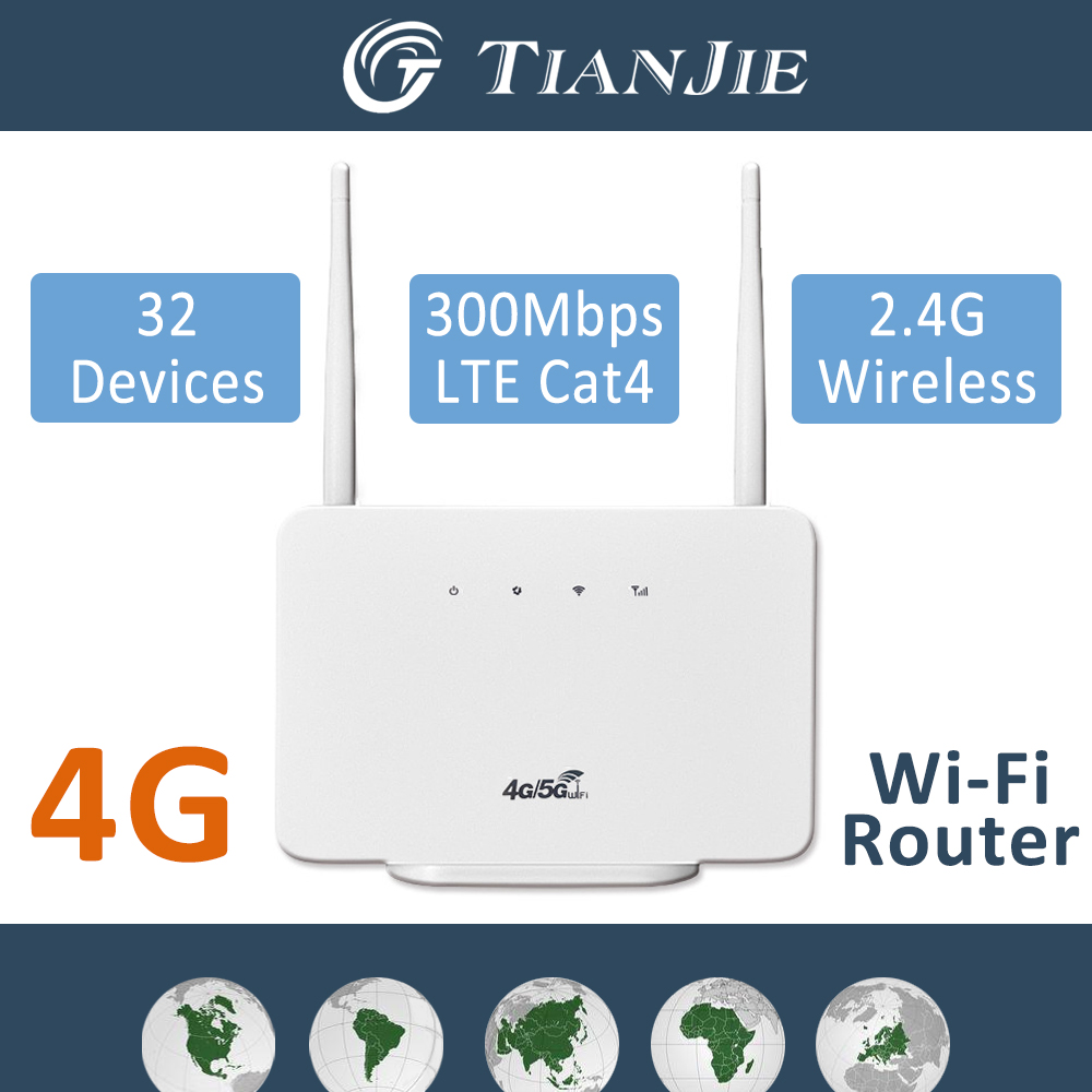 TIANJIE 4G CP106 WiFi Router w - Smart Home Router ulasan dan harga