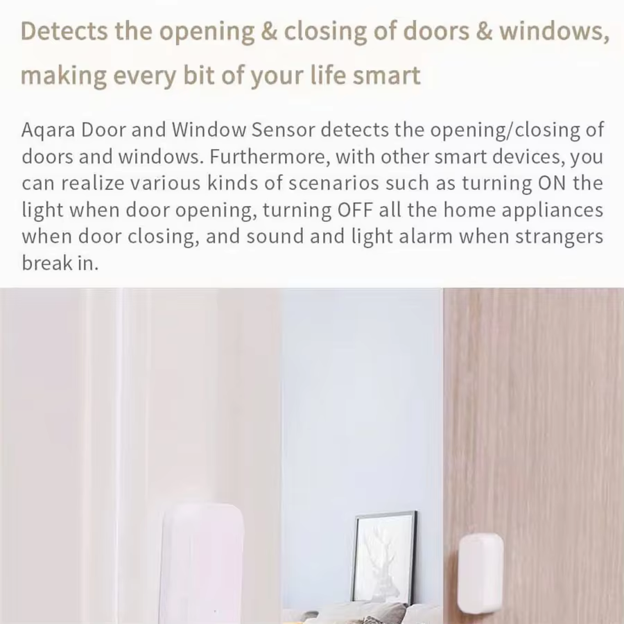 Aqara Door Window Sensor E1 Zi - Door Window Sensor ulasan dan harga