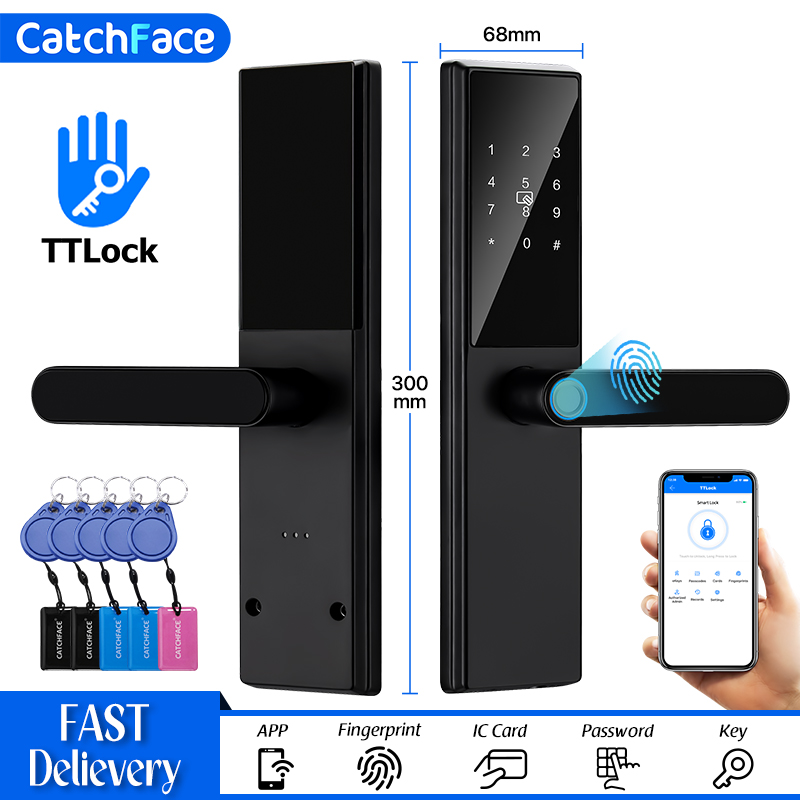 Bluetooth Fingerprint Door Loc - Smart Home Dashboard ulasan dan harga
