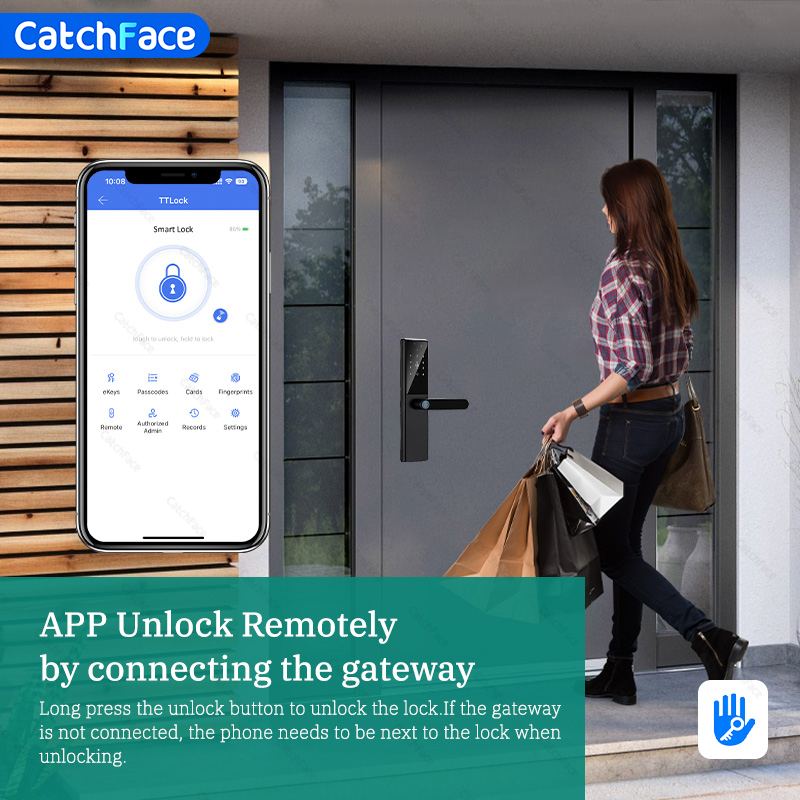 Bluetooth Fingerprint Door Loc - Smart Home Dashboard ulasan dan harga