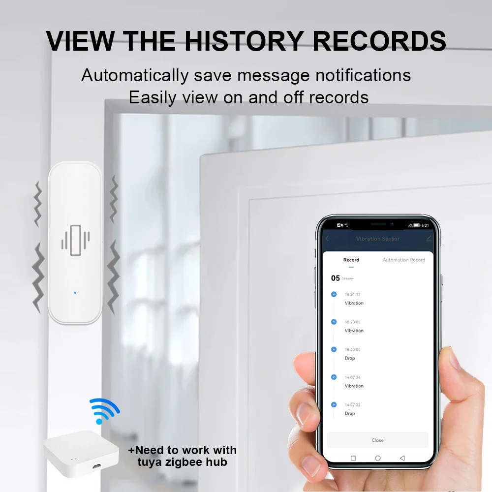 Smart ZigBee Vibration Sensor  - Smart Home News ulasan dan harga