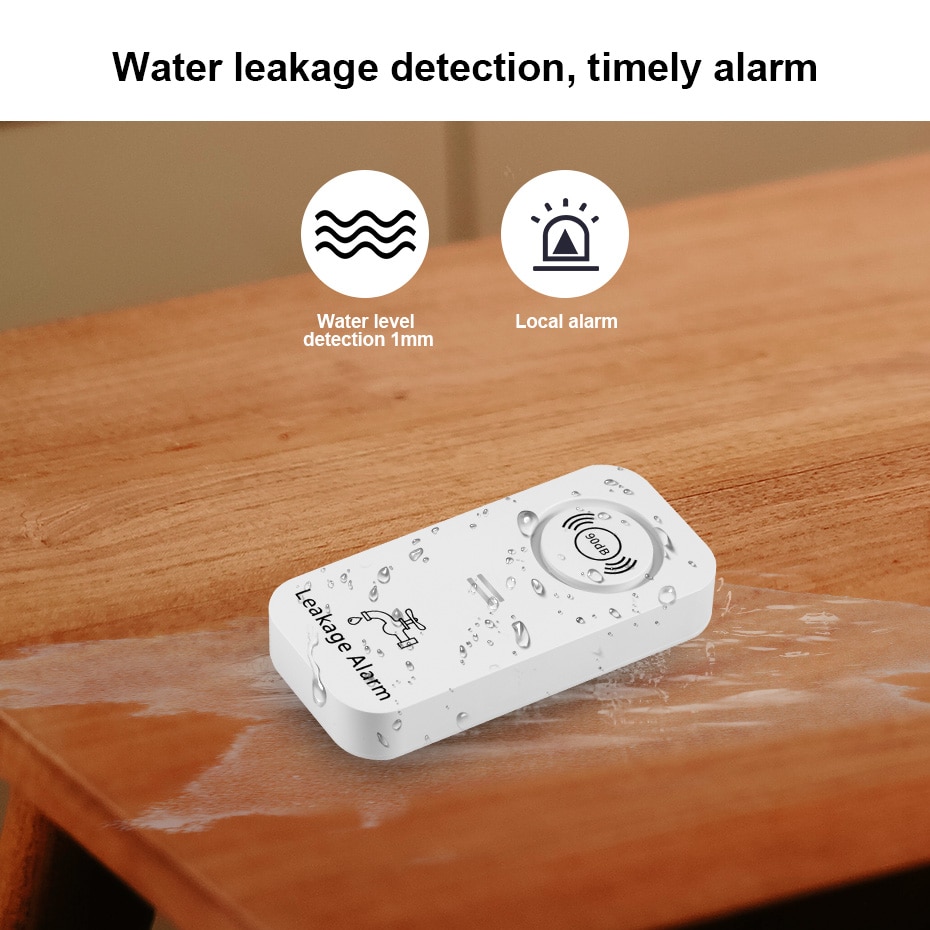 KERUI Wireless Water Sensor 90 - Wifi Water Leak Detector ulasan dan harga