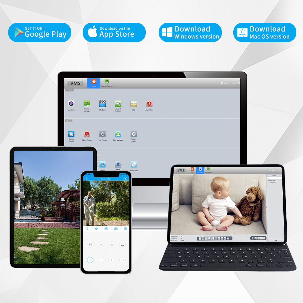 Super 8MP POE NVR Video Record - Security Ip Camera ulasan dan harga