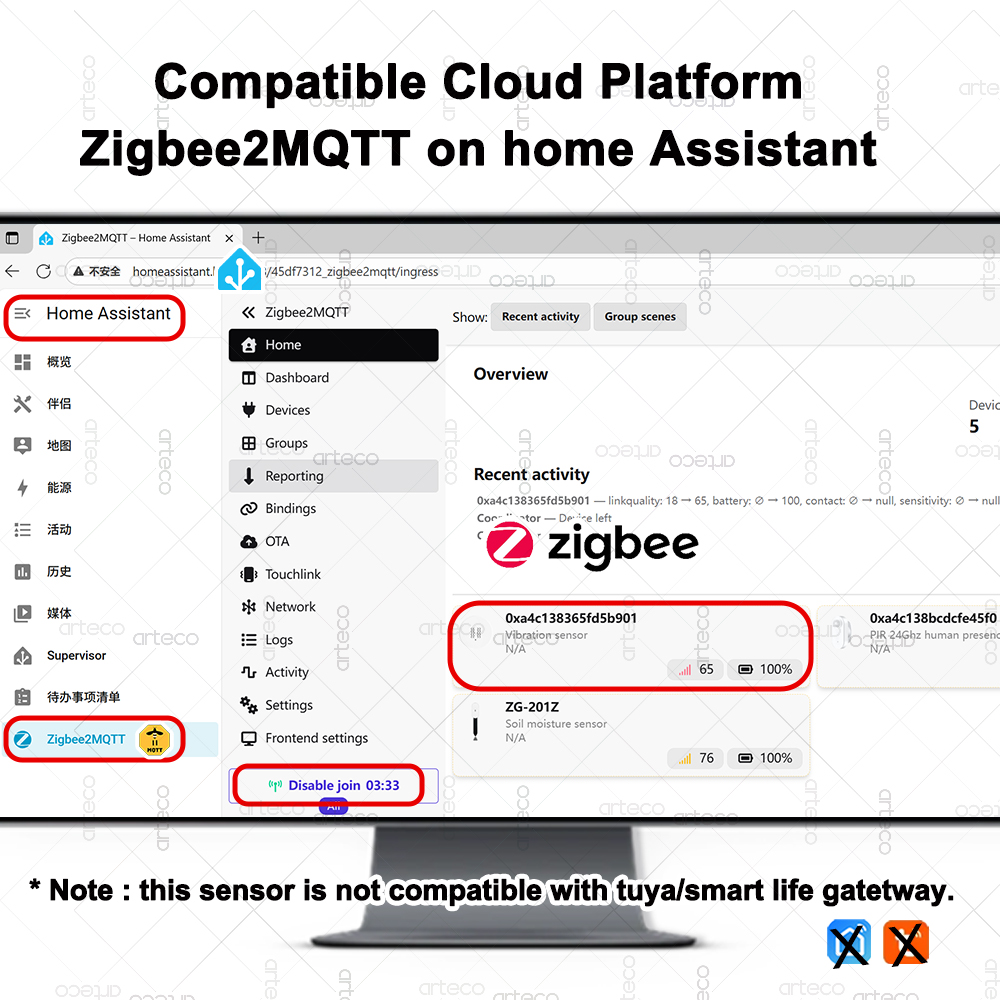 Smart ZigBee 3.0 Vibration Sen - Smart Home News ulasan dan harga