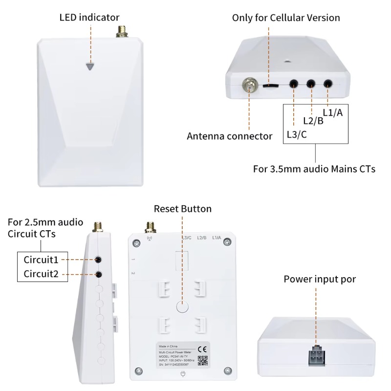 2025 Energy Monitor Solar Ener - Smart Energy Monitor ulasan dan harga