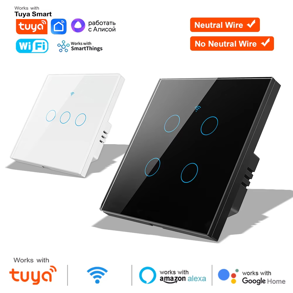 WiFi RF 433mhz Touch Wall Ligh - Smart Light Switch ulasan dan harga