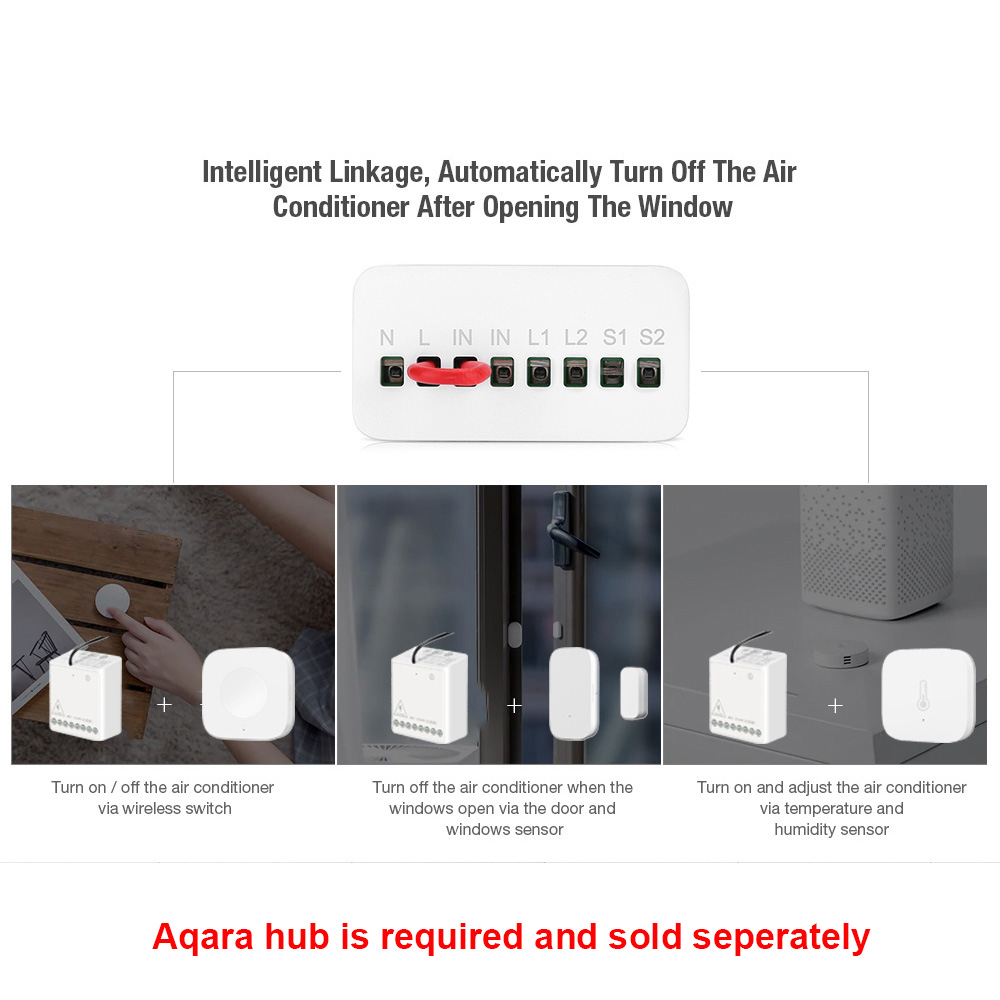 Original Aqara Smart Two-way C - Smart Home Yeelight ulasan dan harga