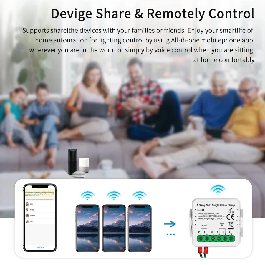 Tuya Smart WiFi Solar Power En - Smart Energy Monitor ulasan dan harga