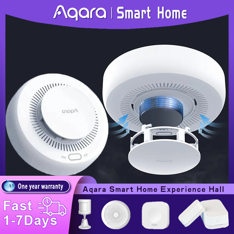 Aqara Smart Smoke Detector Sen - Smart Home Yeelight ulasan dan harga
