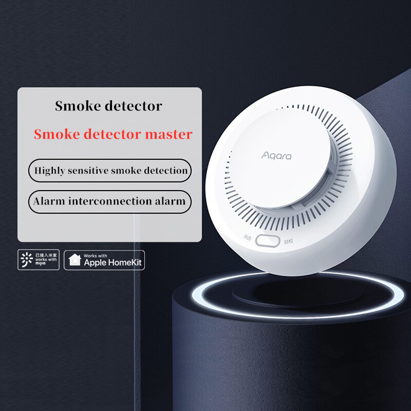 Aqara Smart Smoke Detector Sen - Smart Home Yeelight ulasan dan harga
