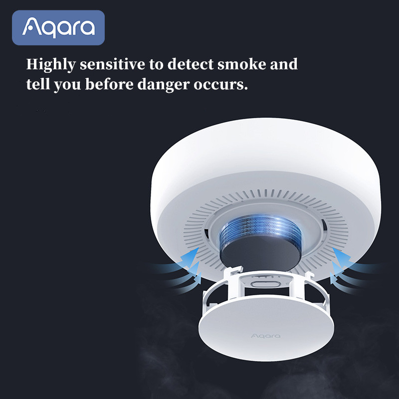 Aqara Smart Smoke Detector Sen - Smart Home Yeelight ulasan dan harga