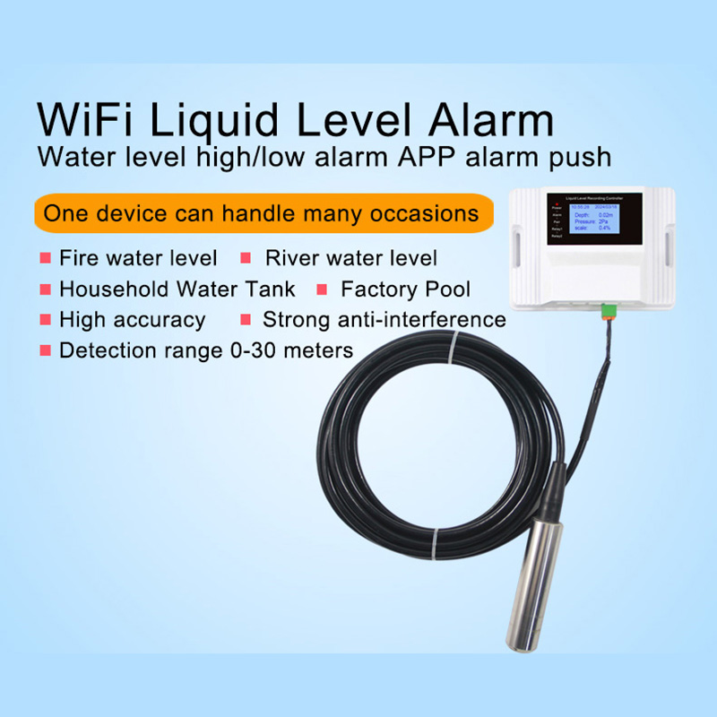 WiFi Liquid Water Level Sensor - Wifi Water Leak Detector ulasan dan harga