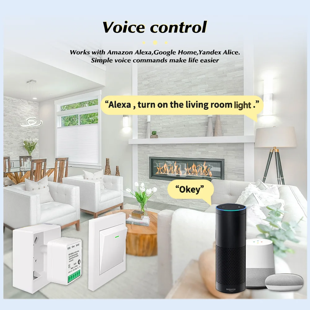 For Tuya Mini Smart WiFi Switc - Smart Light Switch ulasan dan harga