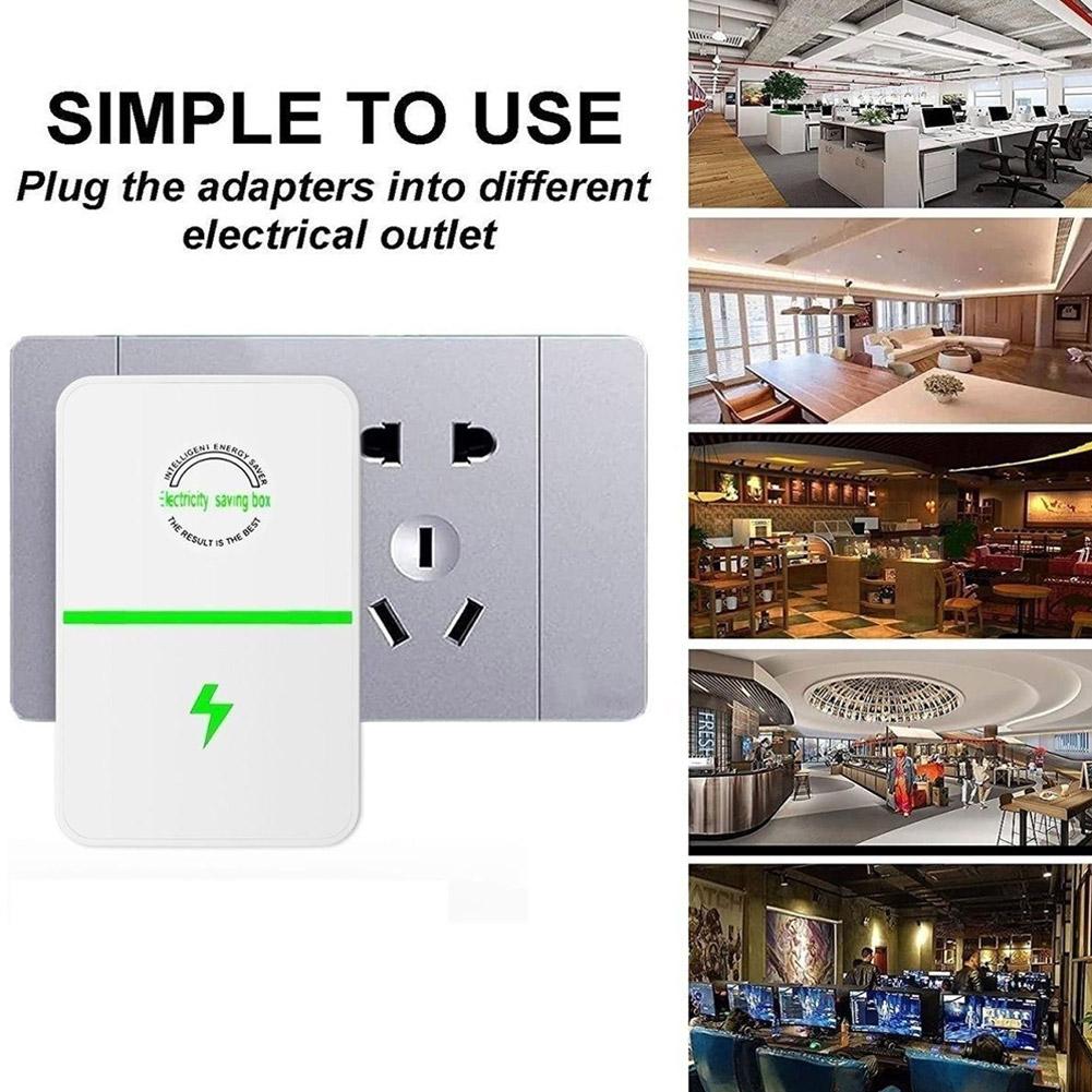 1/2/3Pcs Power Saver 90V-250V  - Smart Home Energy Management ulasan dan harga