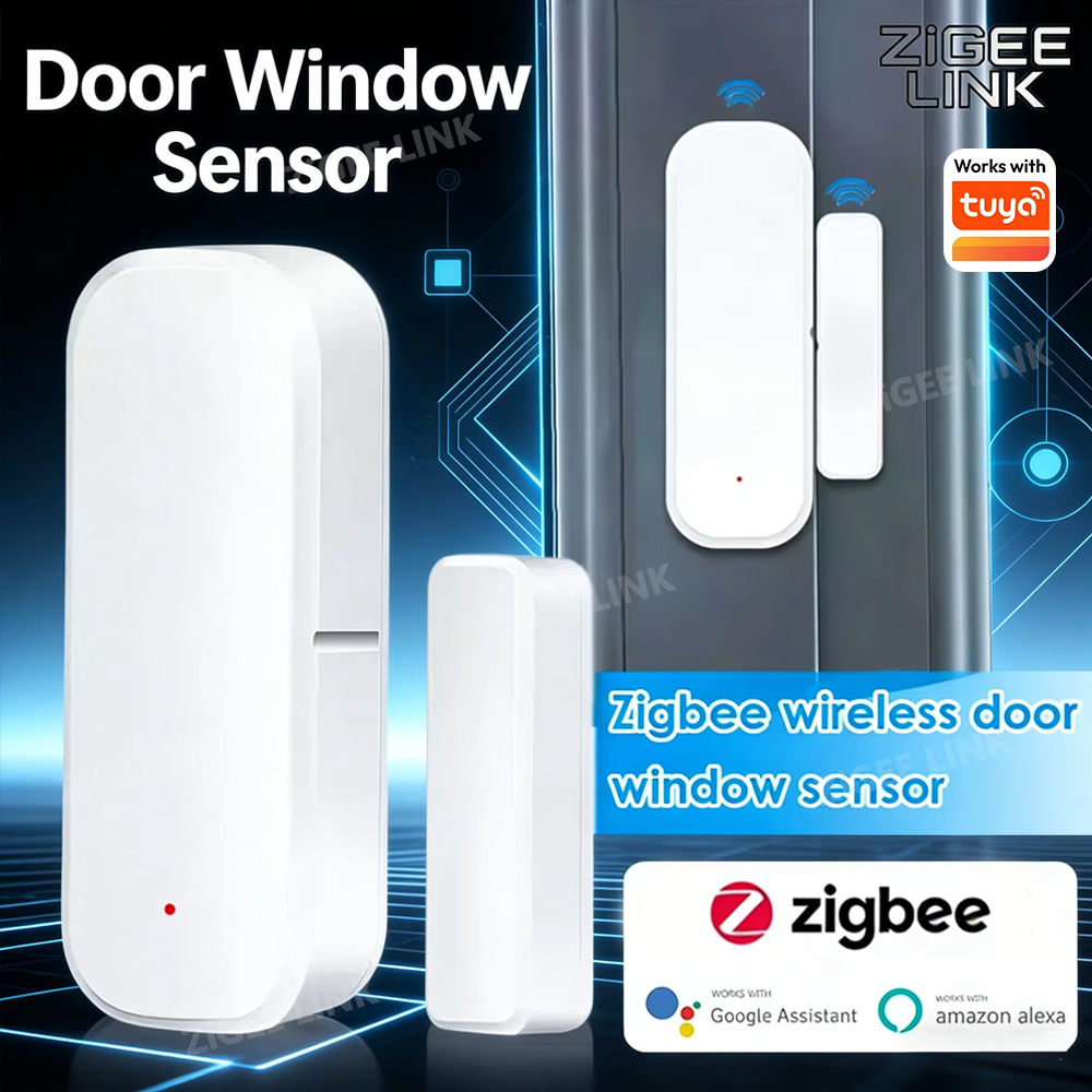 ZigBee Wireless Door Window Se - Door Window Sensor ulasan dan harga