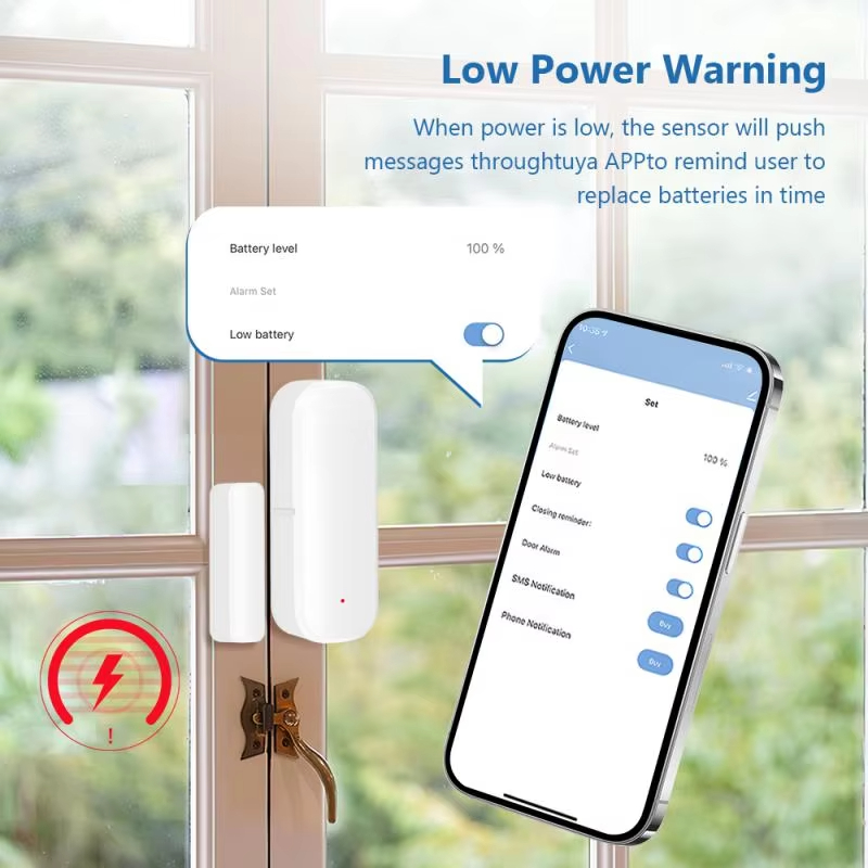 ZigBee Wireless Door Window Se - Door Window Sensor ulasan dan harga
