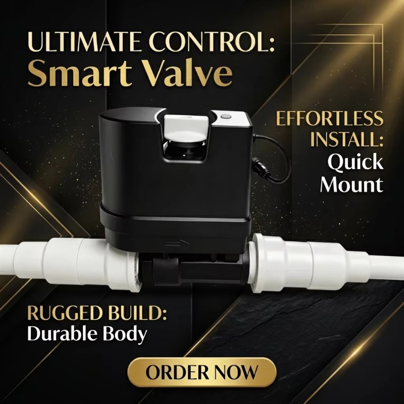 WiFi Smart Water Valve With Fl - Wifi Water Leak Detector ulasan dan harga