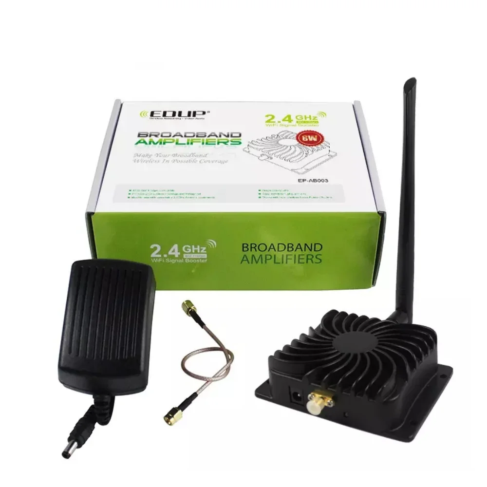EDUP AB003 8W WiFi Booster 2.4 - Smart Home Router ulasan dan harga