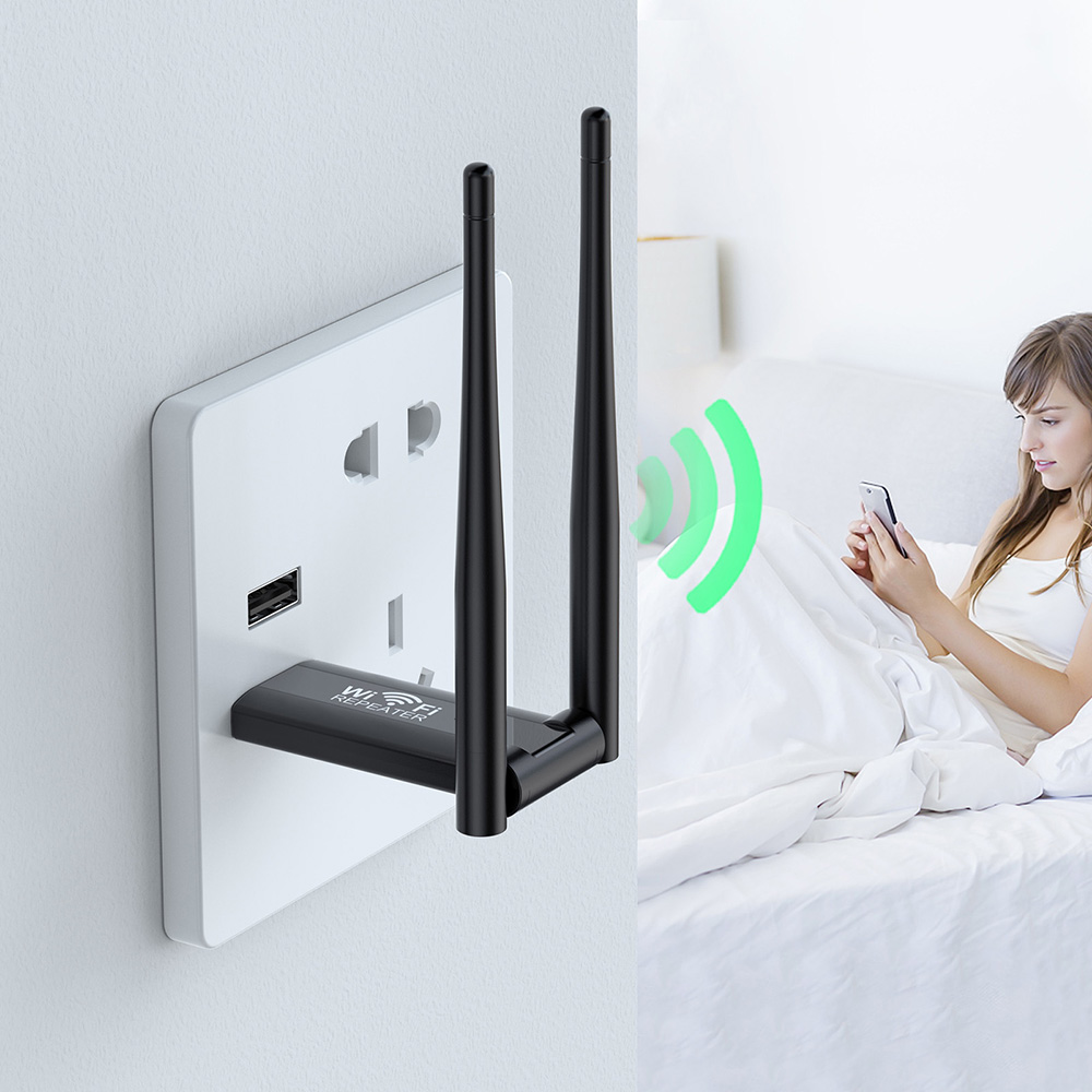 300Mbps Wireless WiFi Repeater - Smart Home Router ulasan dan harga