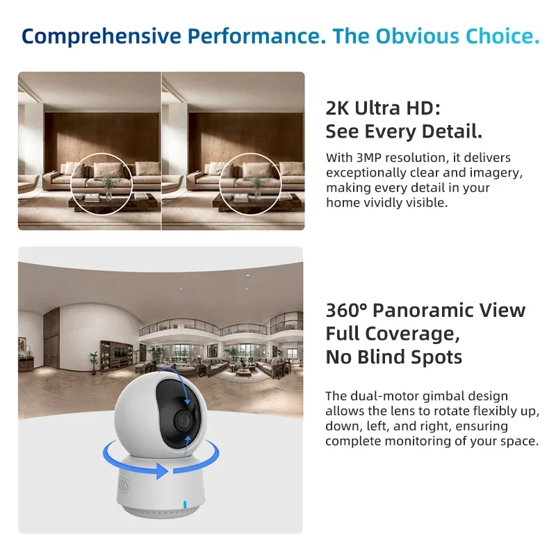 Original Aqara Smart Camera E1 - Smart Home Dashboard ulasan dan harga