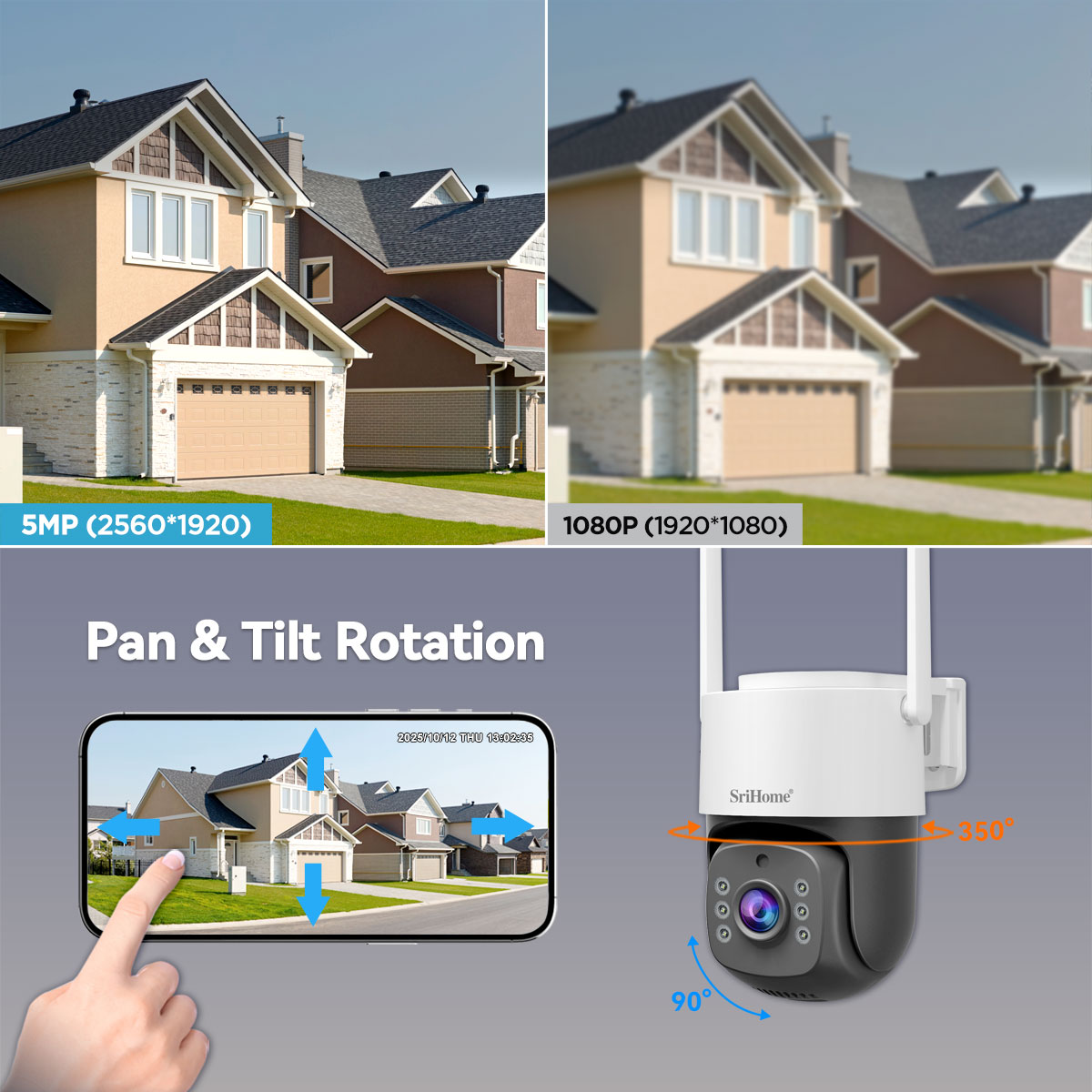 Srihome NVS012-IPC056 5MP IP C - Security Ip Camera ulasan dan harga