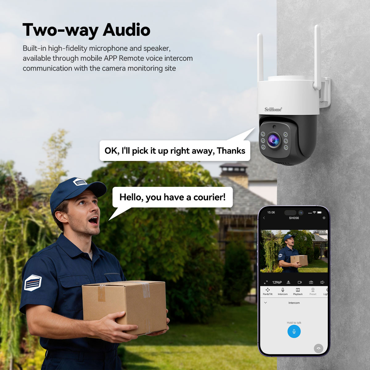 Srihome NVS012-IPC056 5MP IP C - Security Ip Camera ulasan dan harga