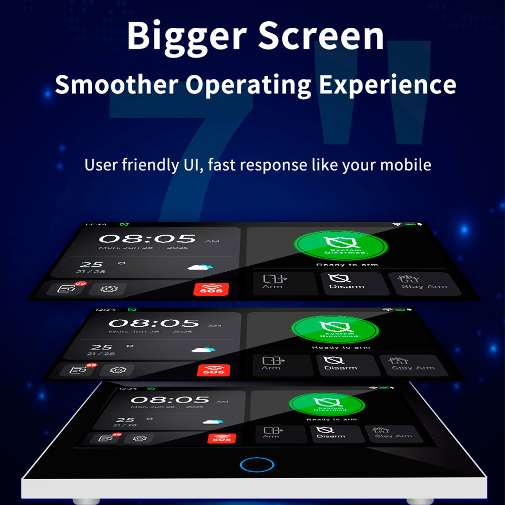 KERUI NEW 4G+WiFi Wireless Hom - Smart Home Dashboard ulasan dan harga