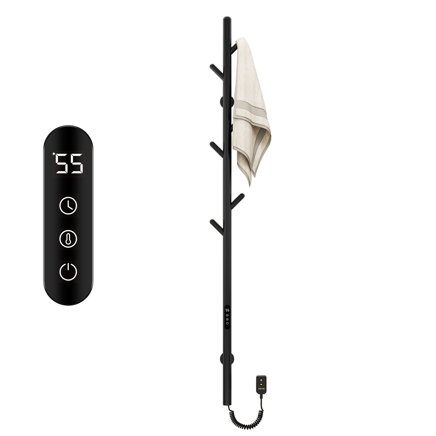 Smart Electric Towel Rack Eco- - Smart Home Hotel ulasan dan harga