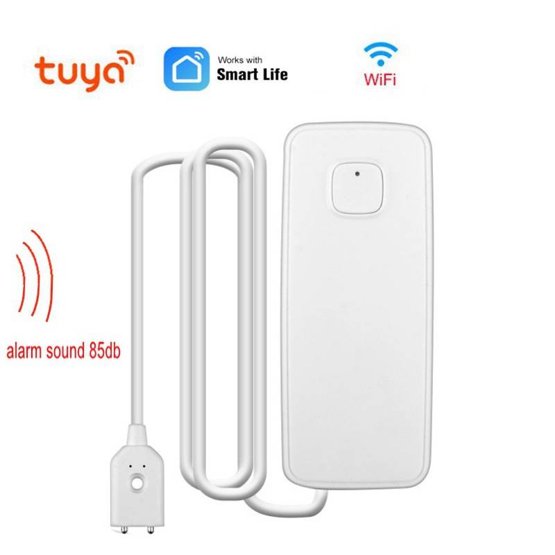Tuya WiFi Smart Water Leak Sen - Wifi Water Leak Detector ulasan dan harga