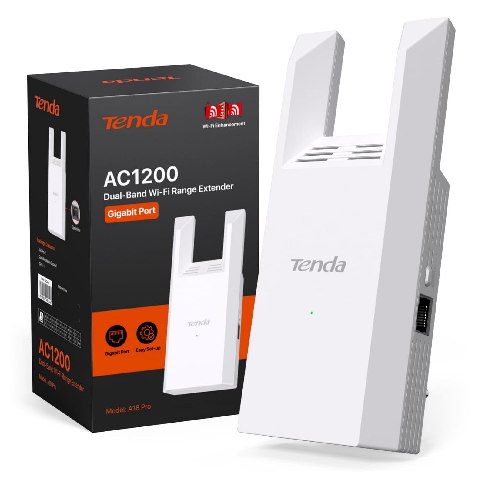 Tenda 1000Mbps Wifi Amplifier  - Smart Home Router ulasan dan harga