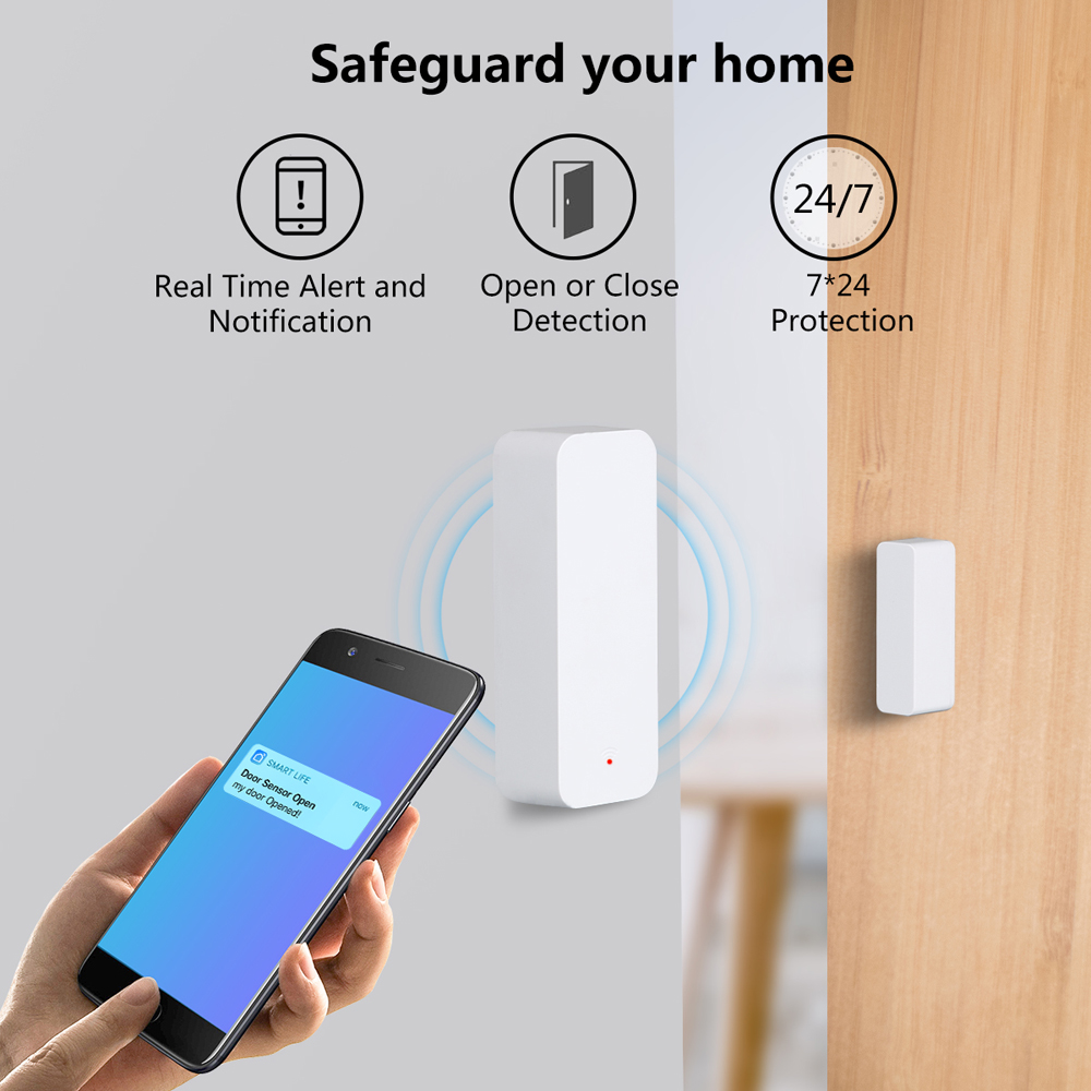 Tuya WiFi Zigbee Door Window S - Wifi Thermostat ulasan dan harga
