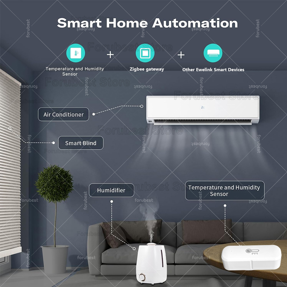 ZigBee Temperature And Humidit - Smart Home News ulasan dan harga