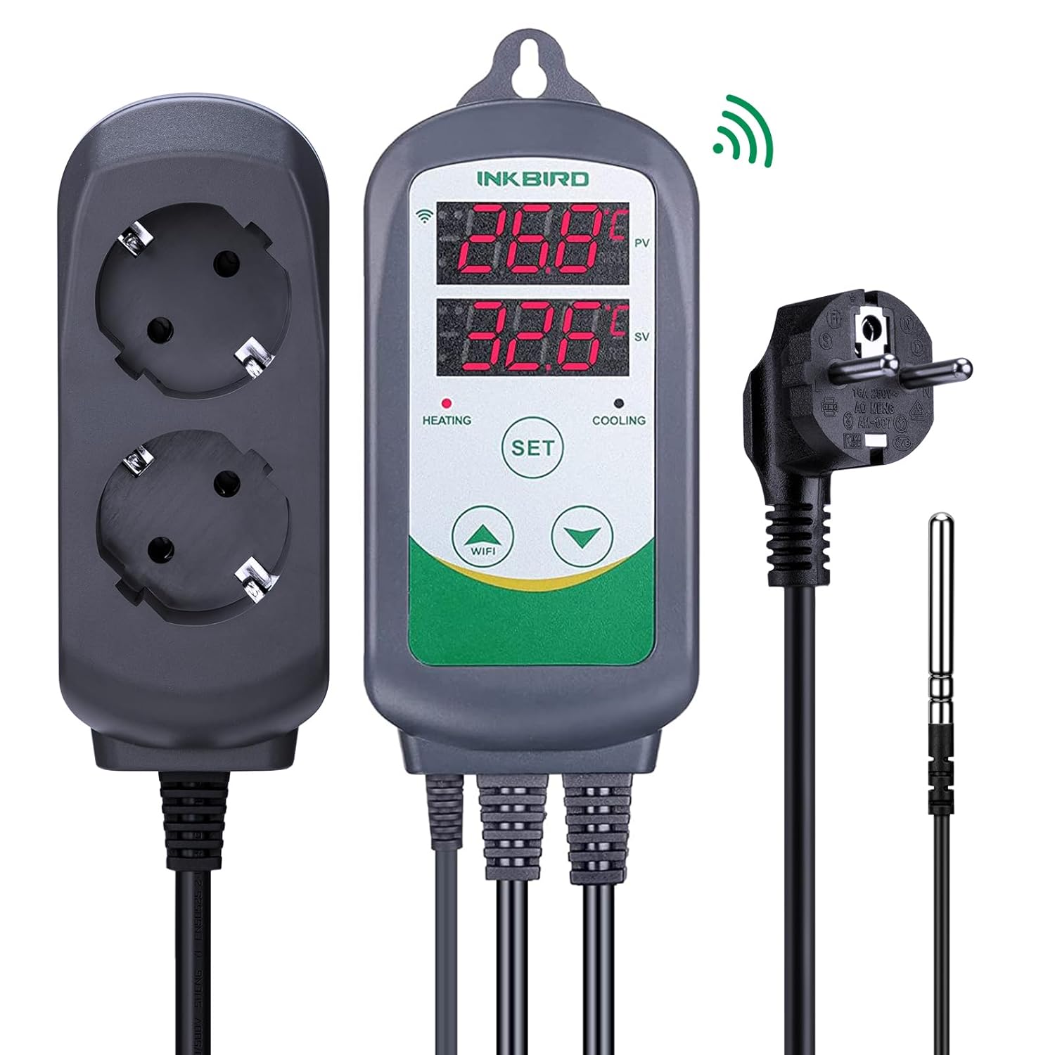 INKBIRD ITC-308-WiFi Digital T - Wifi Thermostat ulasan dan harga